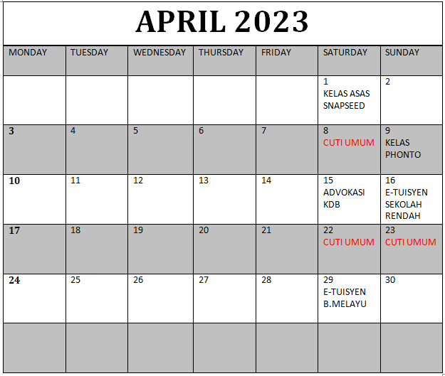 APRIL23