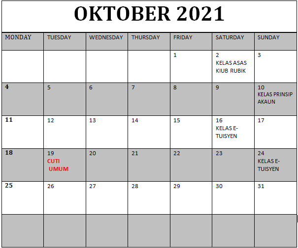 OKTOBER21